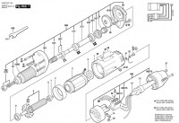 Bosch 0 602 227 111 ---- Hf Straight Grinder Spare Parts